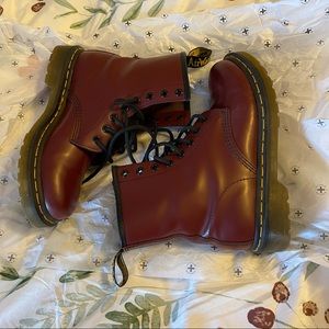 Cherry Red Dr. Martens
